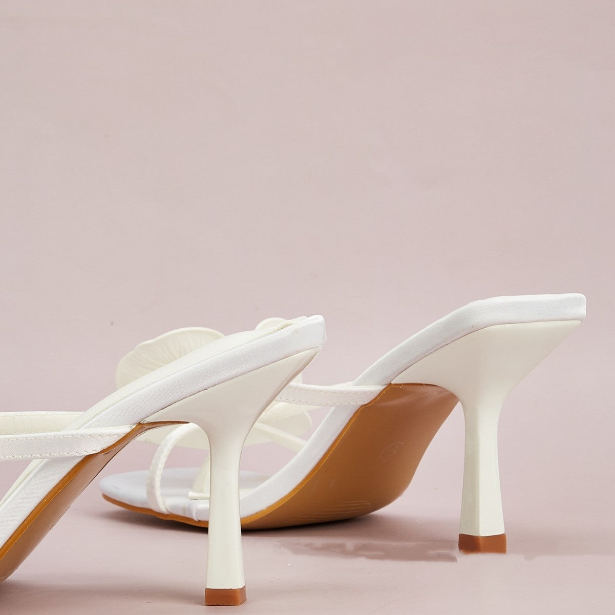 tacones florales para dama