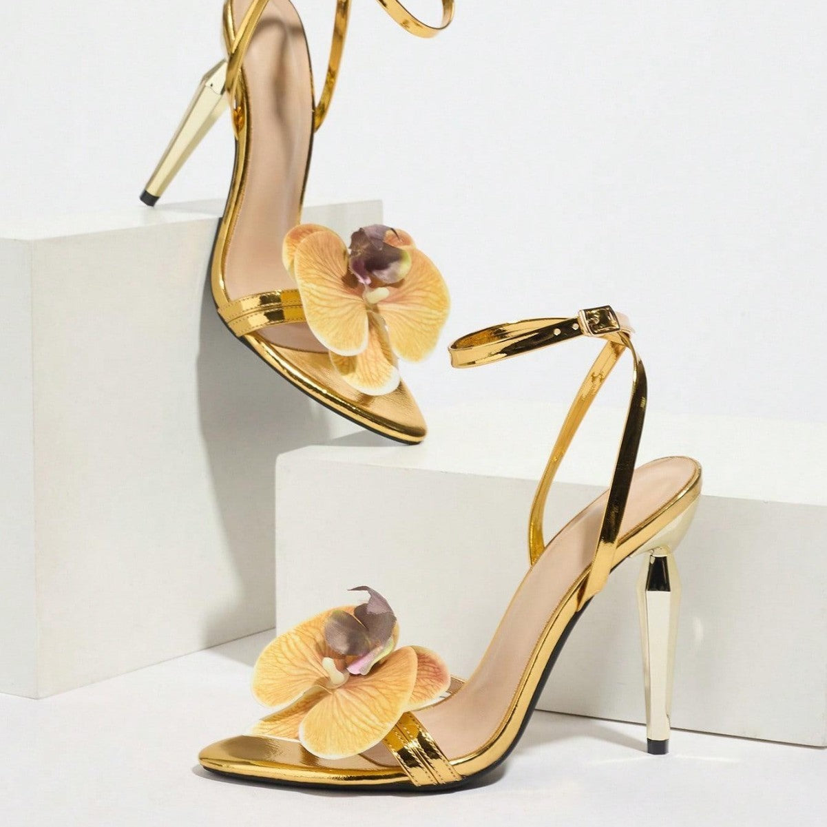 floral heels for women