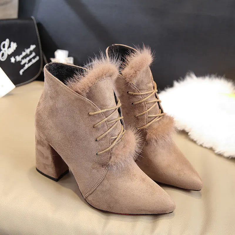 Botas para mujer con tacón