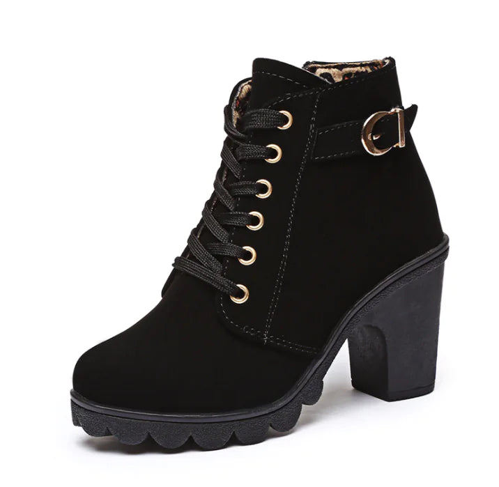 High heel boots for women