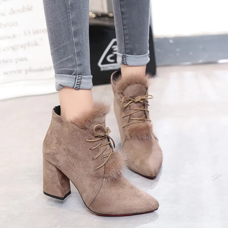 Botas para mujer con tacón