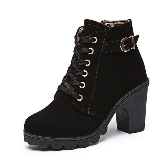High heel boots for women